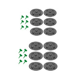 6 Pieces Plant Level Pot Elevator Garden Support Base Tray Flower Pot Holder 20cmx2cm