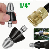 Sewer Drain Jetting Nozzle Pipeline for Kitchen Indoor Sewer Washer Supplies