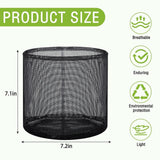 4x Aquatic Planting Bags Breathe Plant Pots for Aquatic Bog Plant Water Lily Round