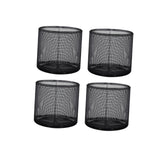 4x Aquatic Planting Bags Breathe Plant Pots for Aquatic Bog Plant Water Lily Round