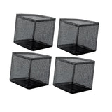 4x Aquatic Planting Bags Breathe Plant Pots for Aquatic Bog Plant Water Lily Square