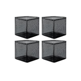 4x Aquatic Planting Bags Breathe Plant Pots for Aquatic Bog Plant Water Lily Square