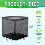 4x Aquatic Planting Bags Breathe Plant Pots for Aquatic Bog Plant Water Lily Square