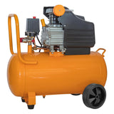 Maxbell 2 Pieces Air Compressor Wheels Effortless Transportation Screws Not Included 5 inch 16 Holes