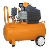 Maxbell 2 Pieces Air Compressor Wheels Effortless Transportation Screws Not Included 5 inch 16 Holes