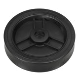Maxbell 2 Pieces Air Compressor Wheels Effortless Transportation Screws Not Included 6 inch 16 Holes
