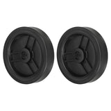 Maxbell 2 Pieces Air Compressor Wheels Effortless Transportation Screws Not Included 6 inch 16 Holes