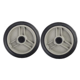 Maxbell 2 Pieces Air Compressor Wheels Effortless Transportation Screws Not Included 4 inch
