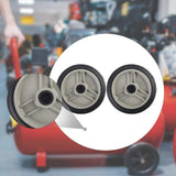 Maxbell 2 Pieces Air Compressor Wheels Effortless Transportation Screws Not Included 4 inch