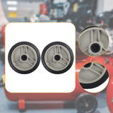 Maxbell 2 Pieces Air Compressor Wheels Effortless Transportation Screws Not Included 4 inch