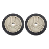 Maxbell 2 Pieces Air Compressor Wheels Effortless Transportation Screws Not Included 5 inch