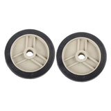 Maxbell 2 Pieces Air Compressor Wheels Effortless Transportation Screws Not Included 5 inch