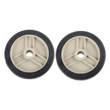 Maxbell 2 Pieces Air Compressor Wheels Effortless Transportation Screws Not Included 5 inch