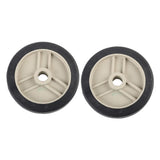 Maxbell 2 Pieces Air Compressor Wheels Effortless Transportation Screws Not Included 5 inch
