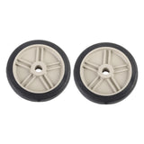 Maxbell 2 Pieces Air Compressor Wheels Effortless Transportation Screws Not Included 6 inch