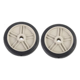 Maxbell 2 Pieces Air Compressor Wheels Effortless Transportation Screws Not Included 6 inch