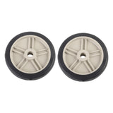Maxbell 2 Pieces Air Compressor Wheels Effortless Transportation Screws Not Included 6 inch