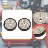 Maxbell 2 Pieces Air Compressor Wheels Effortless Transportation Screws Not Included 6 inch