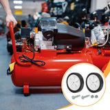 Maxbell 2x Air Compressor Casters for  Air Compressor Wheels 11.5cm White