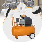 Maxbell 2x Air Compressor Casters for  Air Compressor Wheels 11.5cm White