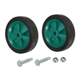 Maxbell 2x Air Compressor Casters for  Air Compressor Wheels 12cm Blue