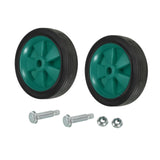 Maxbell 2x Air Compressor Casters for  Air Compressor Wheels 12cm Blue