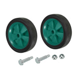 Maxbell 2x Air Compressor Casters for  Air Compressor Wheels 12cm Blue