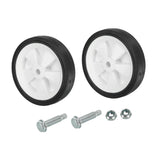 Maxbell 2x Air Compressor Casters for  Air Compressor Wheels 14.8cm White