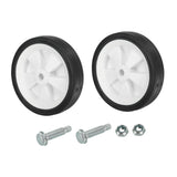 Maxbell 2x Air Compressor Casters for  Air Compressor Wheels 14.8cm White