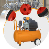 Maxbell 2x Air Compressor Casters for  Air Compressor Wheels 14.8cm Red