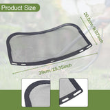 Maxbell 2xFace Shield Replacement Copper Wire Mesh for Landscaping Weeding Woodcutting