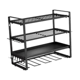 Maxbell Power Tool Organizer Heavy Duty Tool Stand with Hooks for Warehouse Backyard