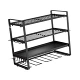 Maxbell Power Tool Organizer Heavy Duty Tool Stand with Hooks for Warehouse Backyard