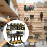 Maxbell Power Tool Organizer Heavy Duty Tool Stand with Hooks for Warehouse Backyard