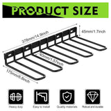 Maxbell Power Tool Organizer Wall Mounted Metal Drill Holder for Shop Warehouse Shed