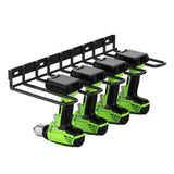Maxbell Power Tool Organizer Wall Mounted Metal Drill Holder for Shop Warehouse Shed