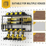 Maxbell Power Tool Organizer Heavy Duty Sturdy Screwdrivers Holder for Basement Home