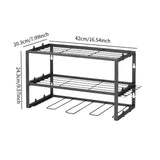 Maxbell Power Tool Organizer Heavy Duty Sturdy Screwdrivers Holder for Basement Home