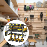 Maxbell Power Tool Organizer Heavy Duty Sturdy Screwdrivers Holder for Basement Home