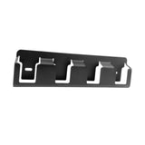 Maxbell 4 Slots Battery Holder Shelf Tools Storage Rack for Home Workshop Work Truck