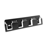 Maxbell 4 Slots Battery Holder Shelf Tools Storage Rack for Home Workshop Work Truck