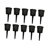 10x Fertilizer Basket Fertilizer Box with Lid for Plant Courtyards Balconies