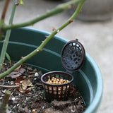 10x Fertilizer Basket Fertilizer Box with Lid for Plant Courtyards Balconies