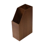 Maxbell Canes Walking Sticks Holder Home Sturdy Office Indoor Wooden Umbrella Holder Walnut