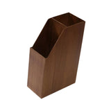 Maxbell Canes Walking Sticks Holder Home Sturdy Office Indoor Wooden Umbrella Holder Walnut