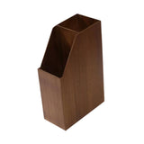 Maxbell Canes Walking Sticks Holder Home Sturdy Office Indoor Wooden Umbrella Holder Walnut