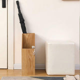 Maxbell Canes Walking Sticks Holder Home Sturdy Office Indoor Wooden Umbrella Holder Wood