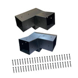 15 Degree 3 Way Pergola Bracket Outdoor Hotel Park Garden DIY Screw Hardware