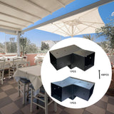 15 Degree 3 Way Pergola Bracket Outdoor Hotel Park Garden DIY Screw Hardware