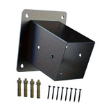 15 Degree Slanted Roof Gazebo Bracket DIY Garden Steel Wooden Gazebo Bracket